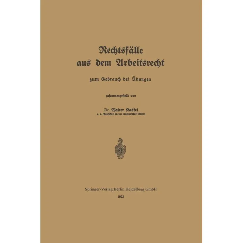 Rechtsfalle Aus Dem Arbeitsrecht
