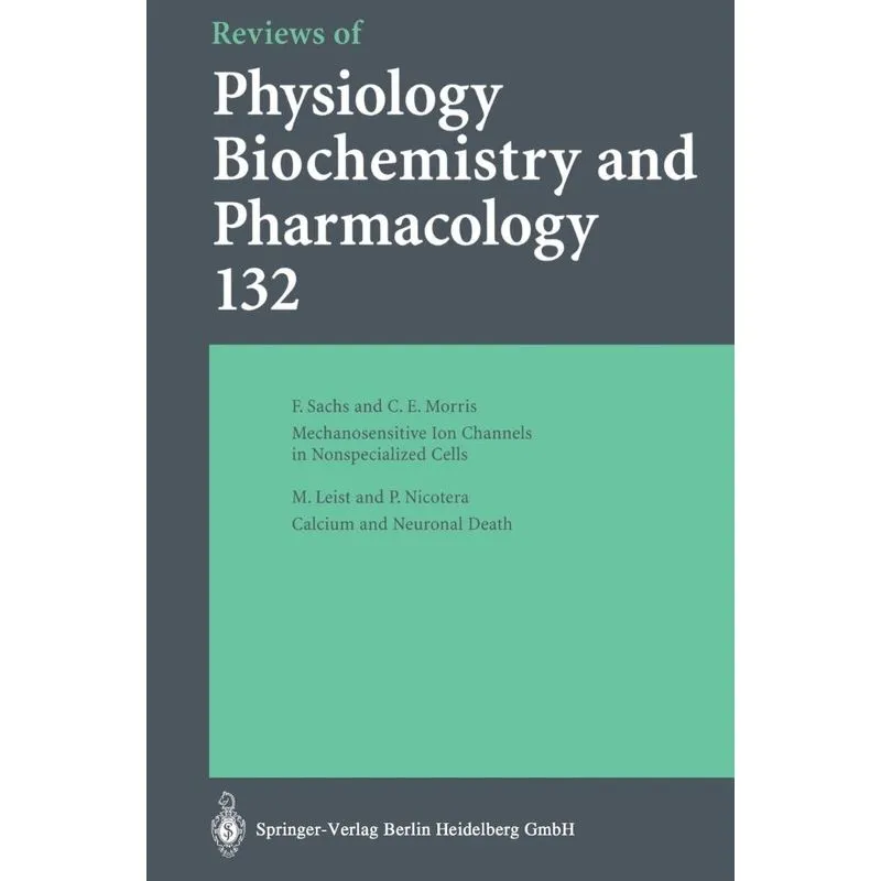 Reviews of Physiology Biochemistry and Pharmacology