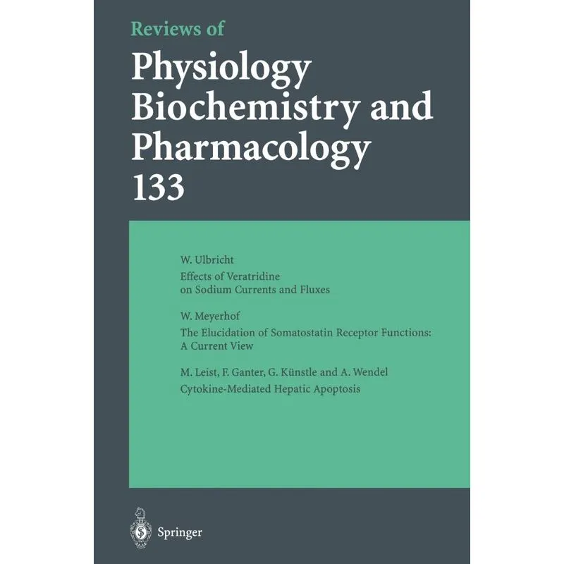 Reviews of Physiology, Biochemistry and Pharmacology
