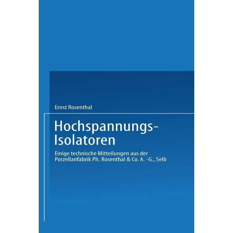 Hochspannungs-Isolatoren