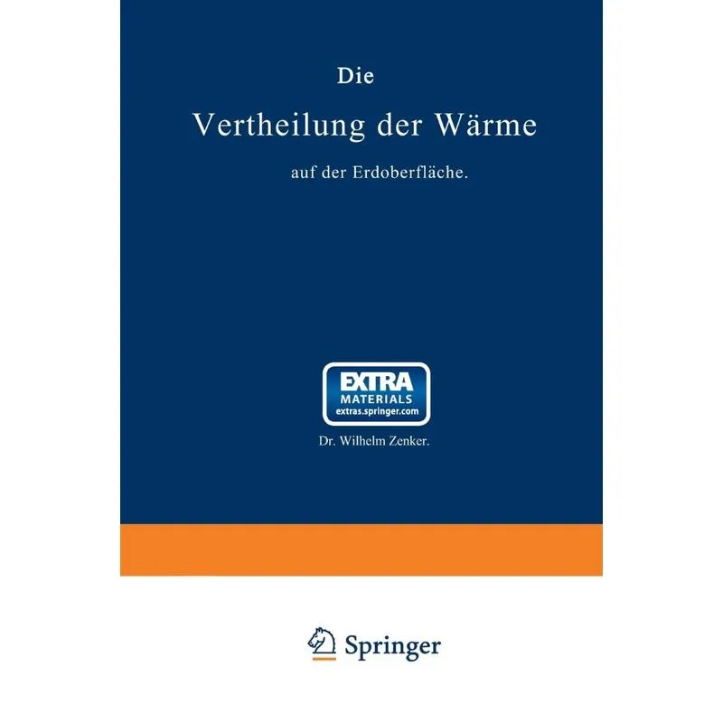 Die Vertheilung Der Warme Auf Der Erdoberflache
