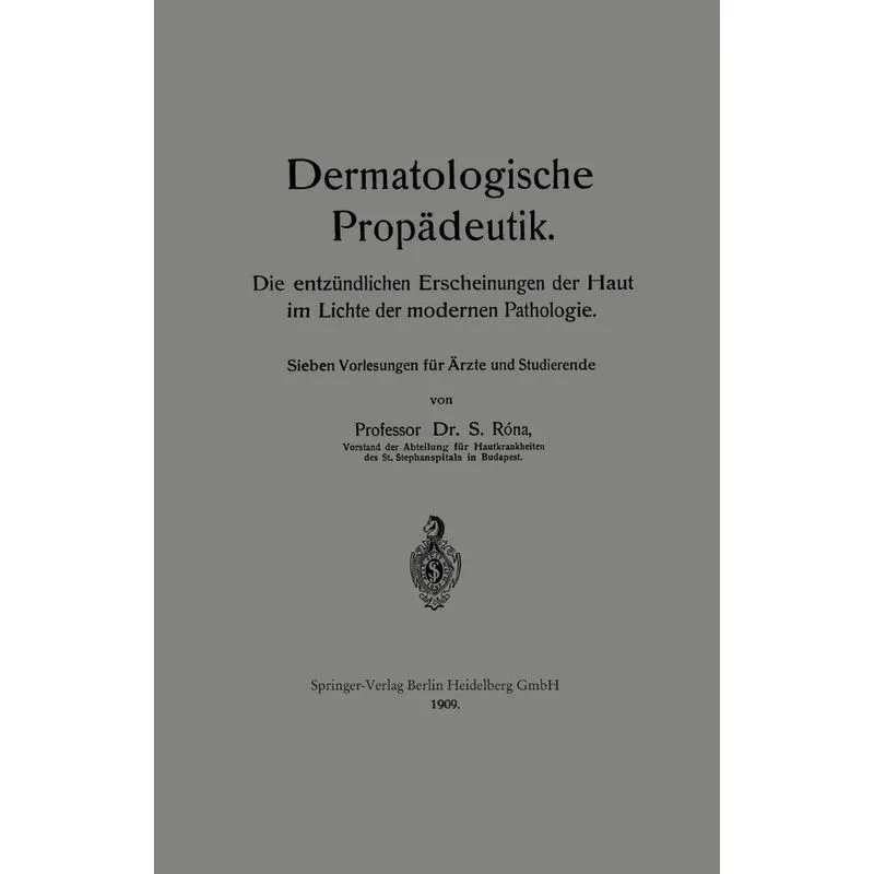 Dermatologische Propadeutik