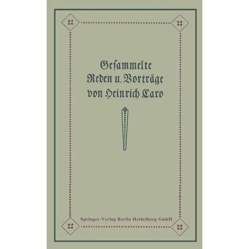 Gesammelte Reden Und Vortrage