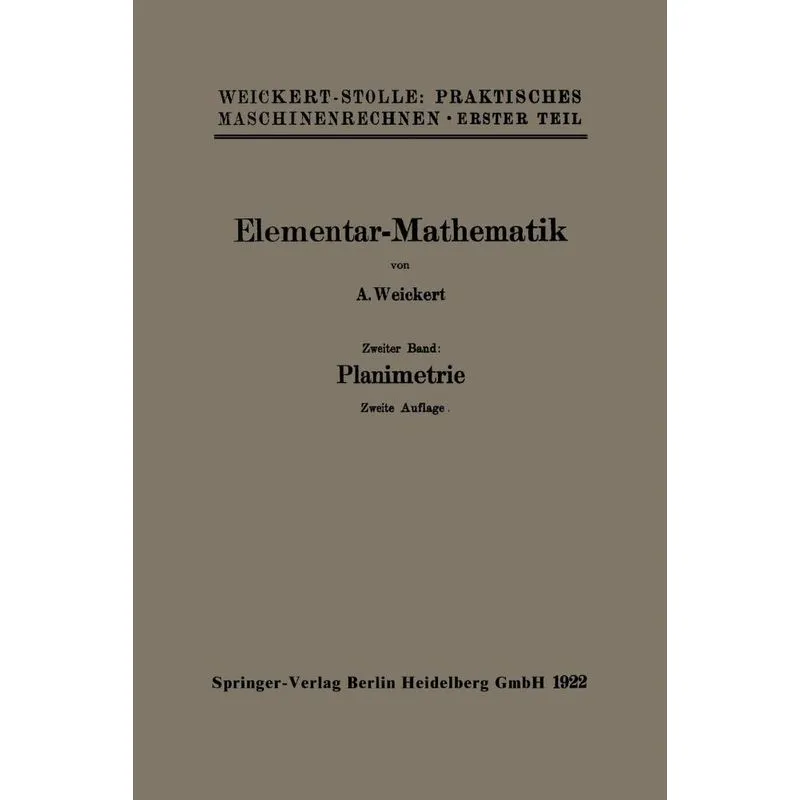 Elementar-Mathematik