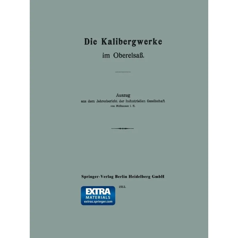 Die Kalibergwerke Im Oberelsass
