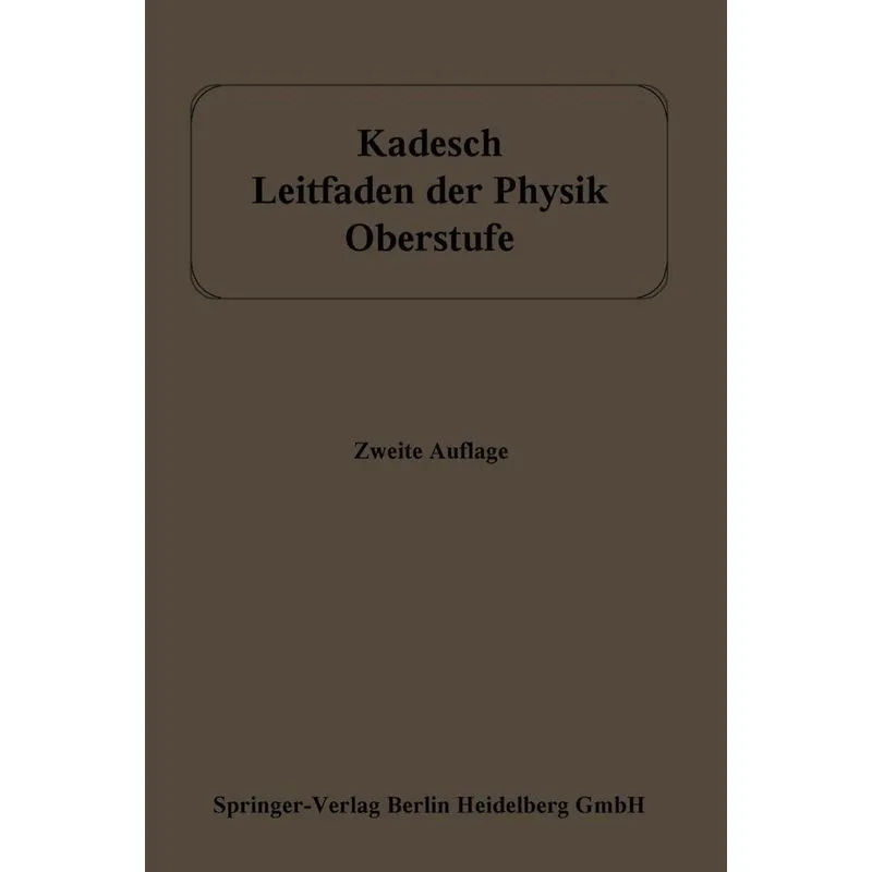 Leitfaden Der Physik