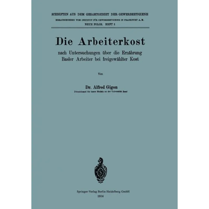 Die Arbeiterkost