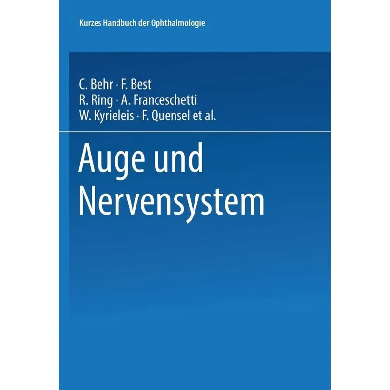 Auge und Nervensystem