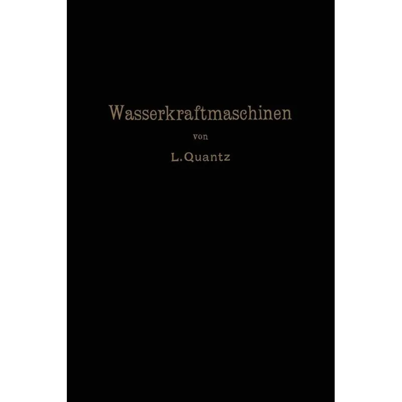 Wasserkraftmaschinen