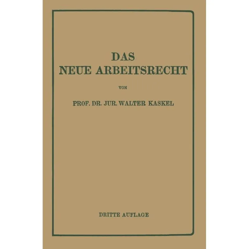 Das Neue Arbeitsrecht