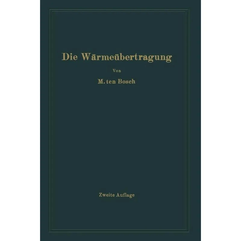 Die Warmeubertragung