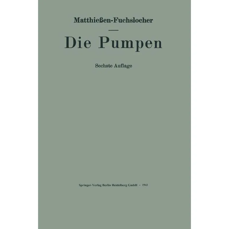 Die Pumpen