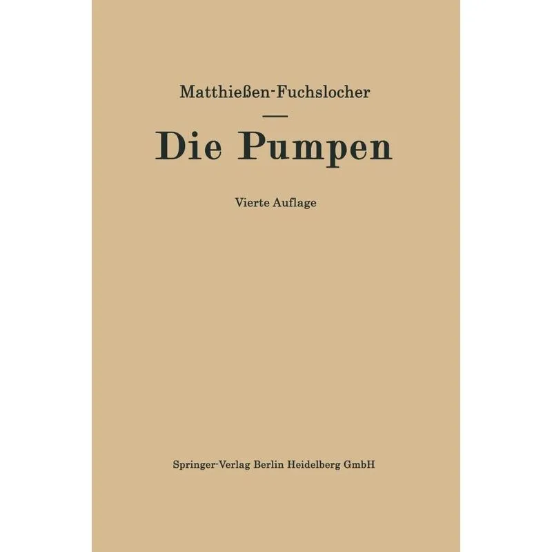 Die Pumpen