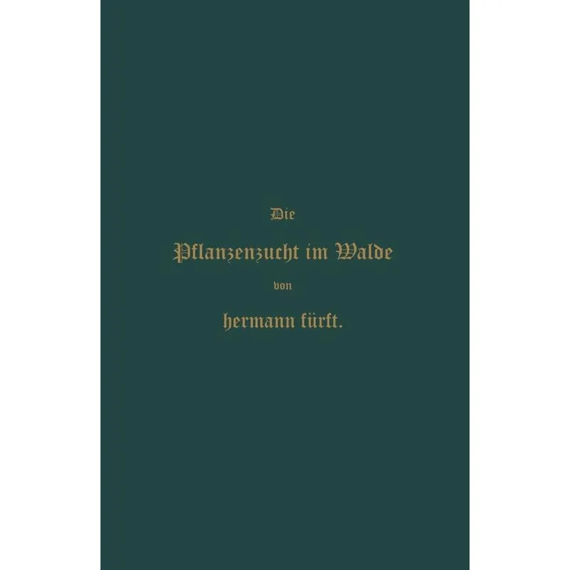Pflanzenzucht Im Walde