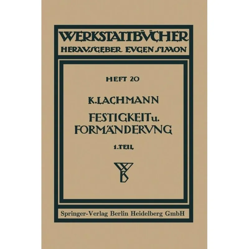 Festigkeit Und Formanderung