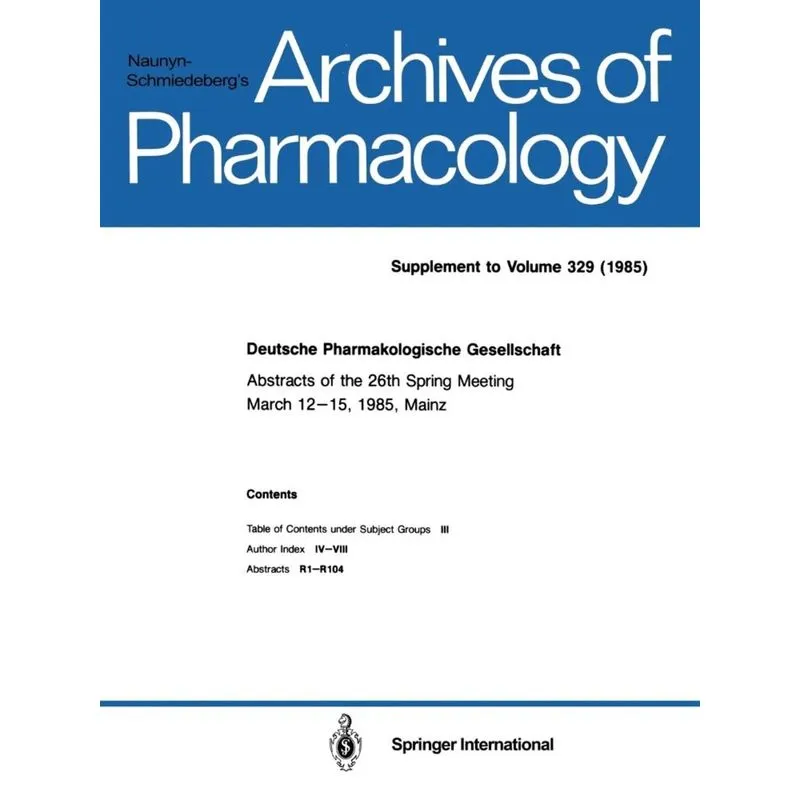 Deutsche Pharmakologische Gesellschaft