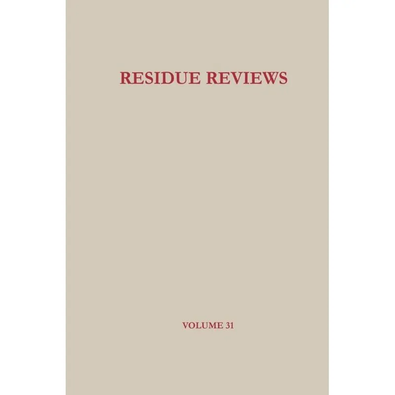 Residue Reviews