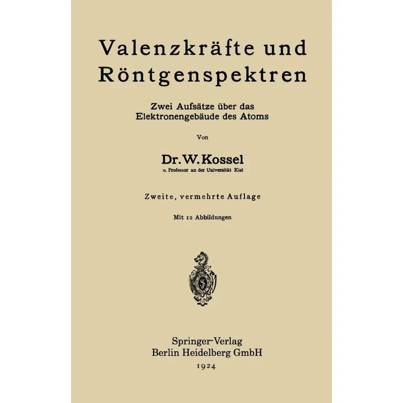 Valenzkrafte Und Rontgenspektren