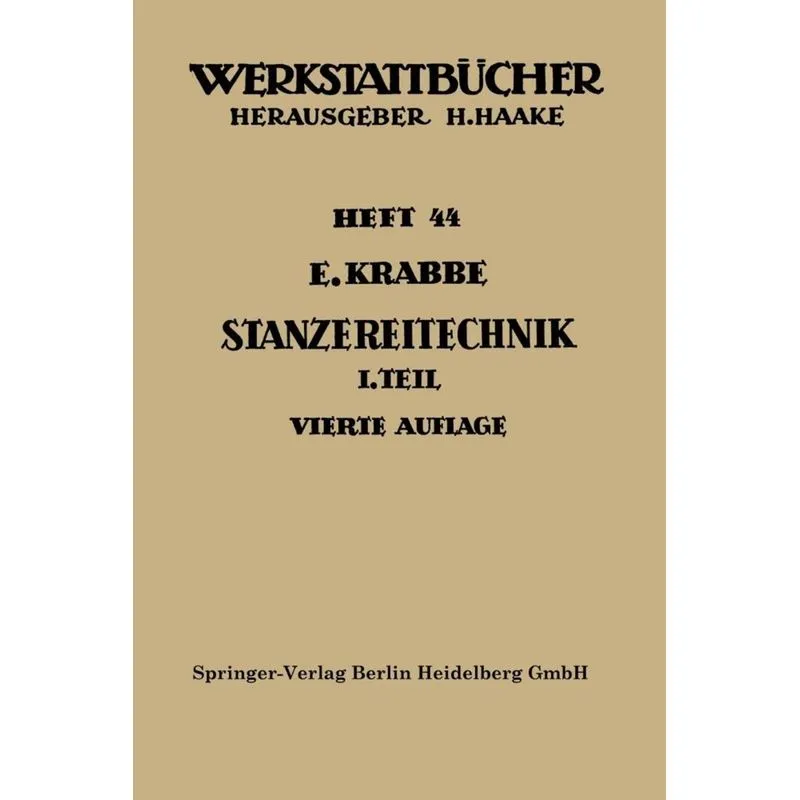 Stanzereitechnik