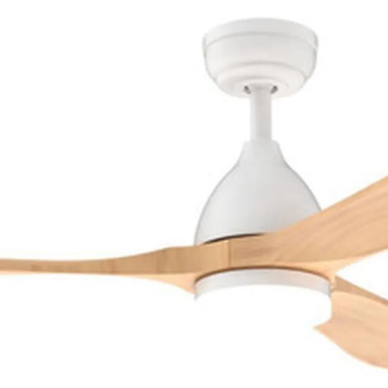 Ventilador Teto Controle Remoto 127Cm Madeira Bivolt Com Led