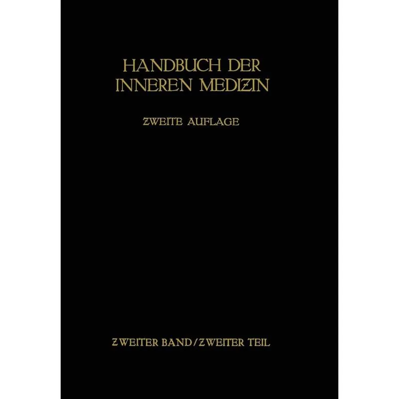 Handbuch der inneren Medizin
