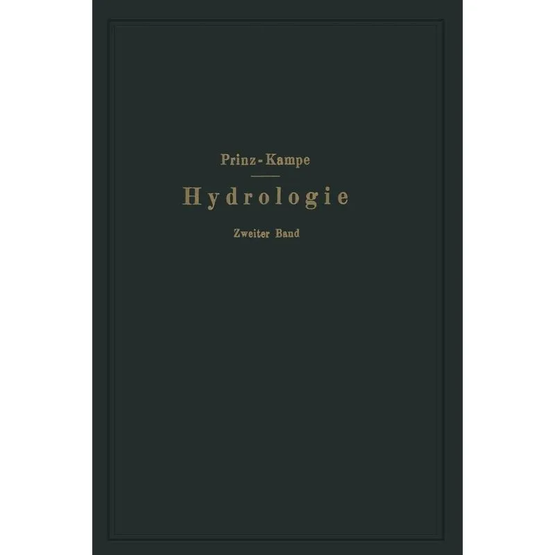 Handbuch Der Hydrologie