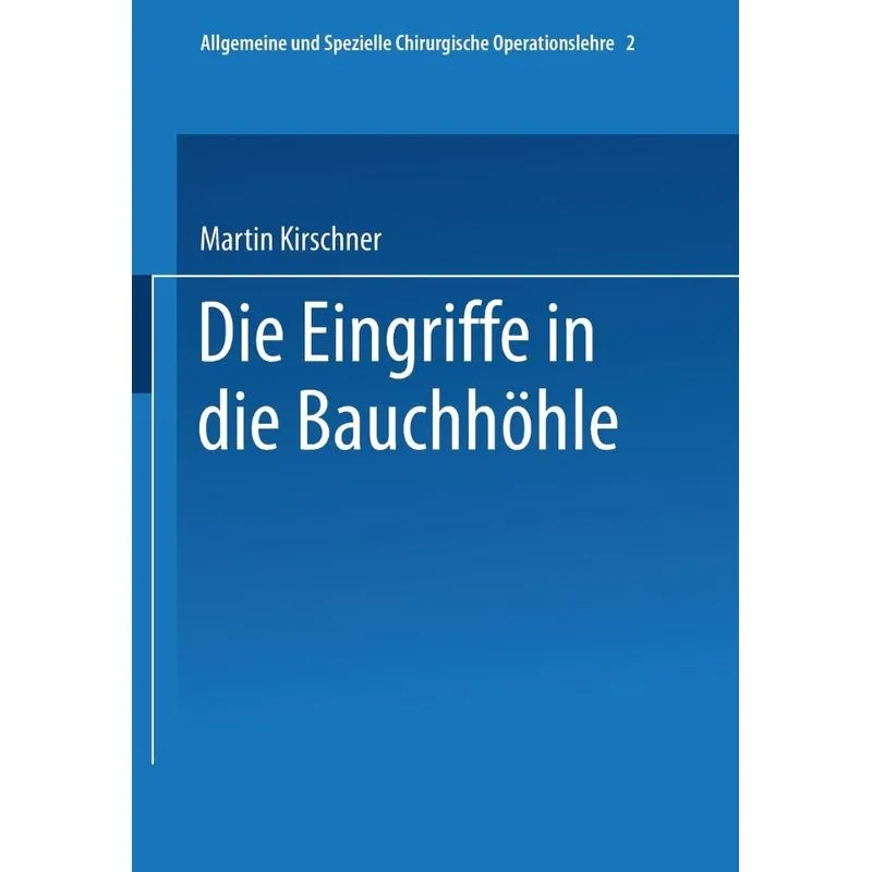 Spezieller Teil I