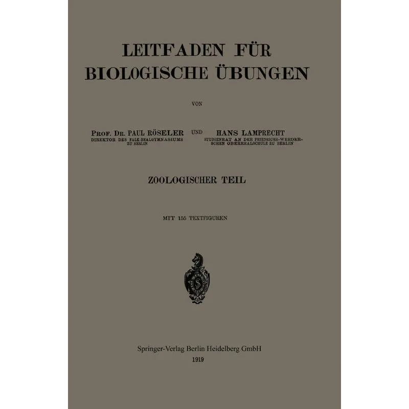 Leitfaden Fur Biologische Ubungen