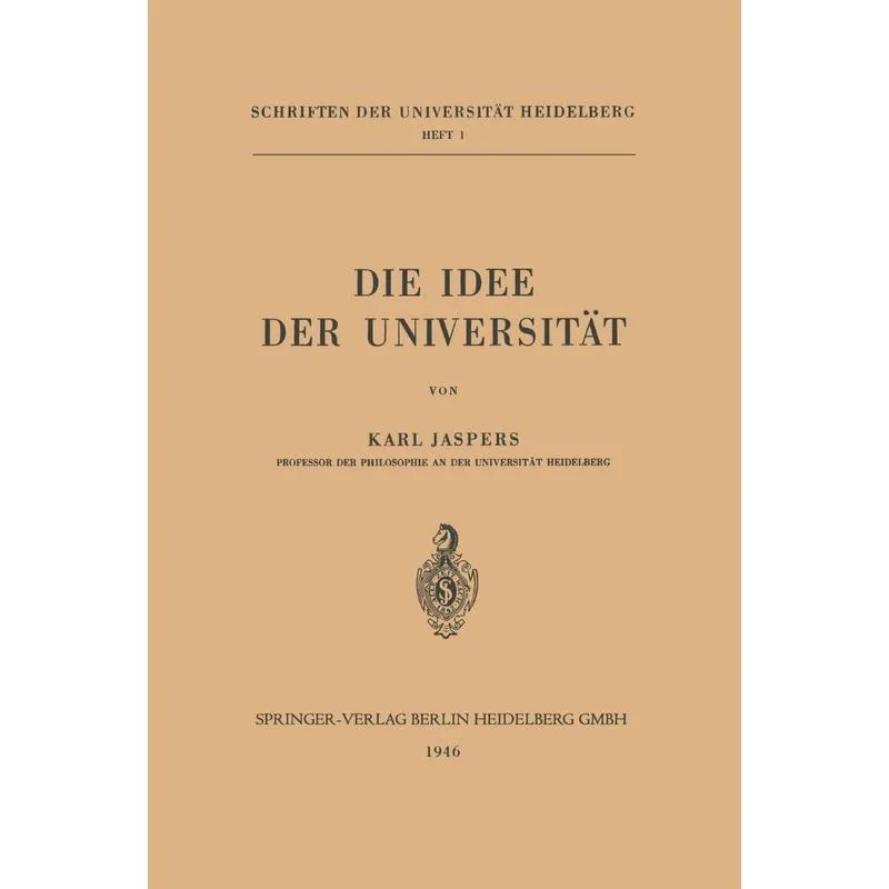 Die Idee Der Universitat