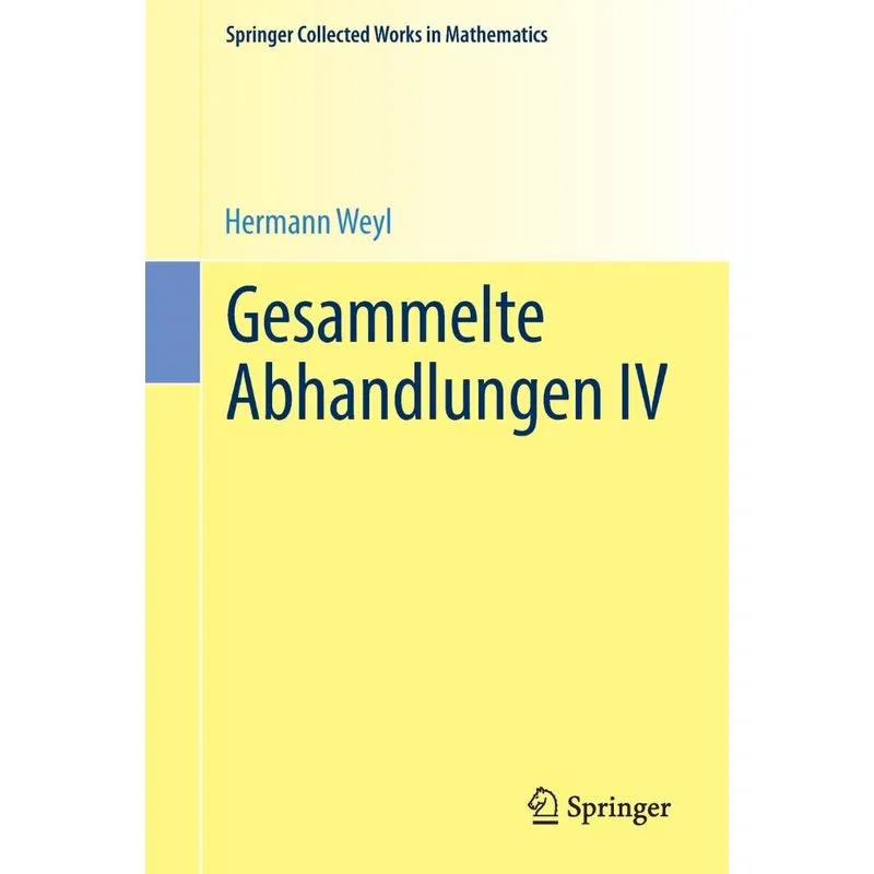 Gesammelte Abhandlungen IV