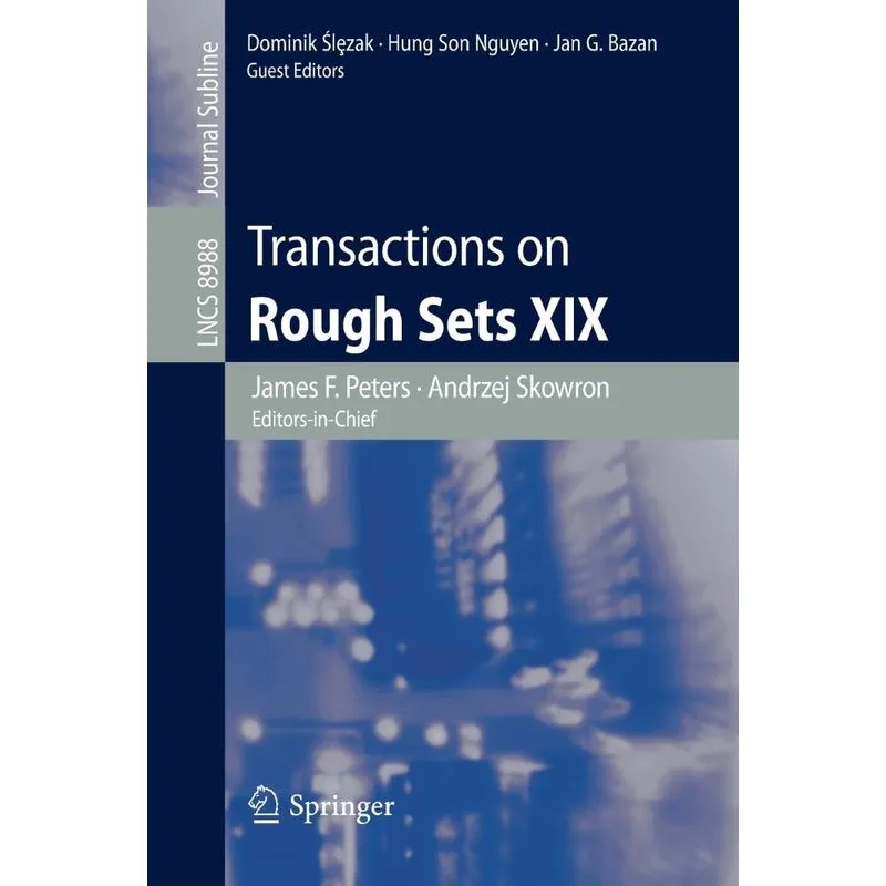 Transactions on Rough Sets XIX