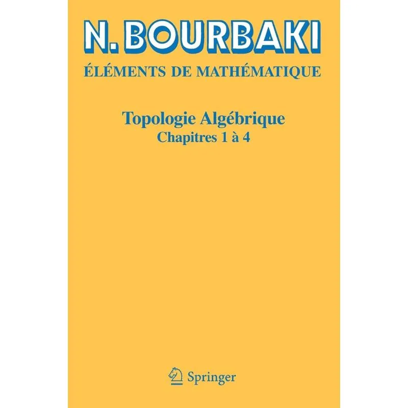 Topologie algébrique