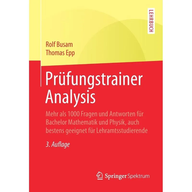Prüfungstrainer Analysis