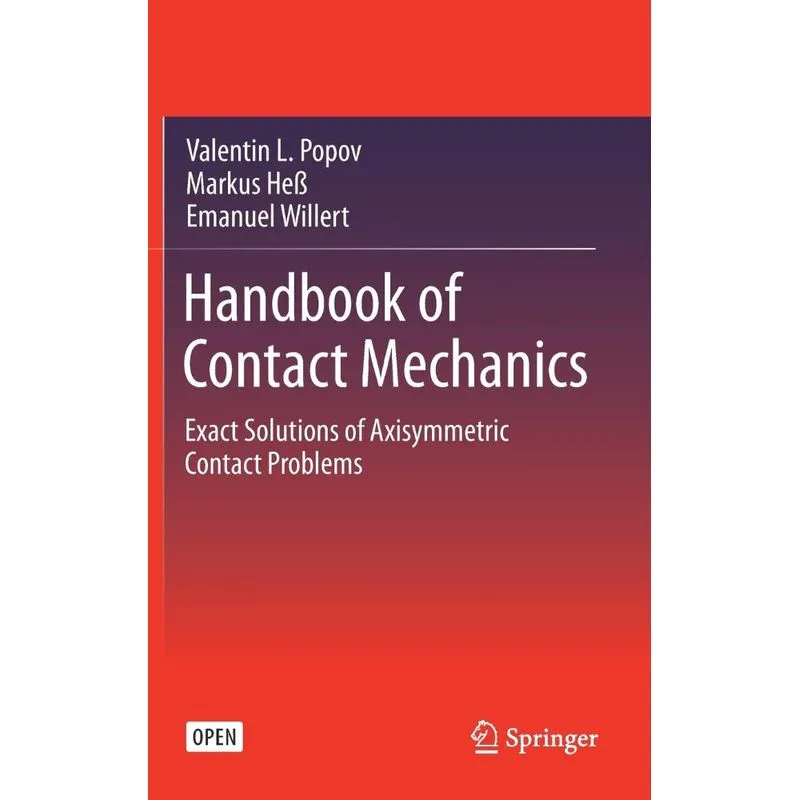 Handbook of Contact Mechanics
