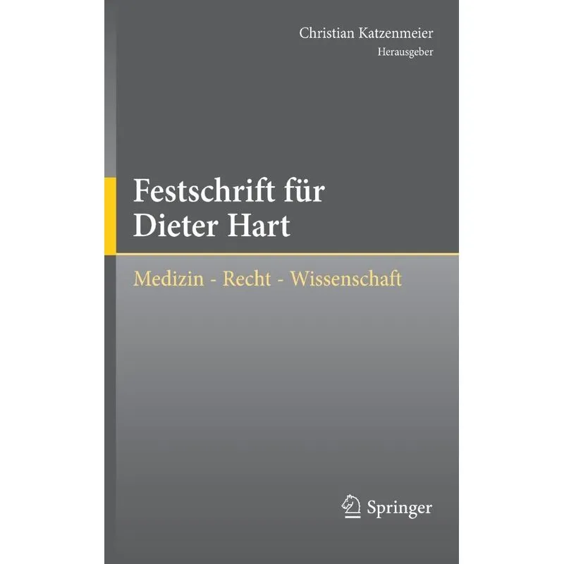 Festschrift für Dieter Hart