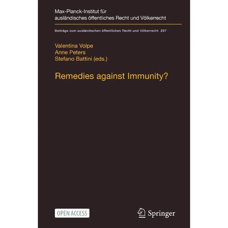 Remedies Against Immunity?