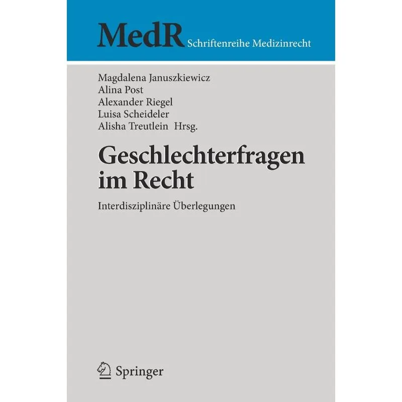 Geschlechterfragen Im Recht