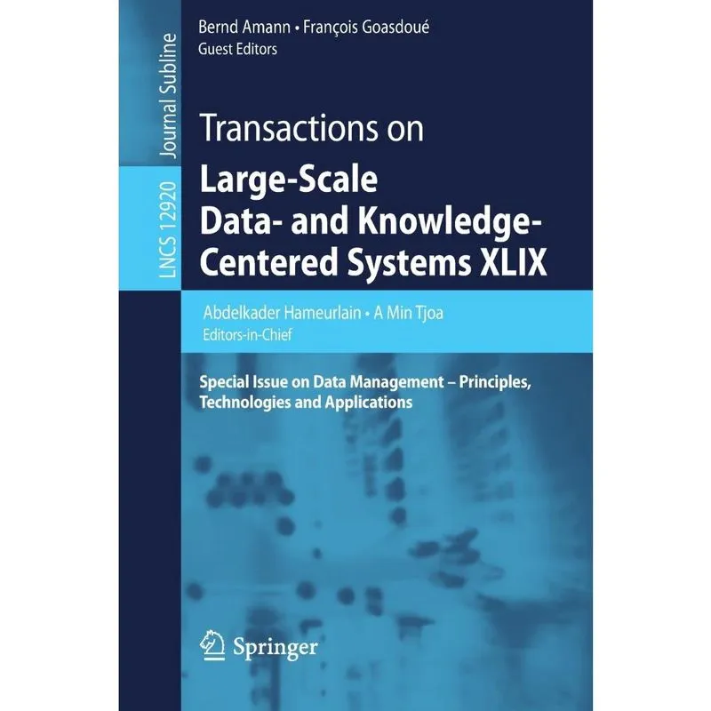 Transactions on Large-Scale Data- and Knowledge-Centered Sy