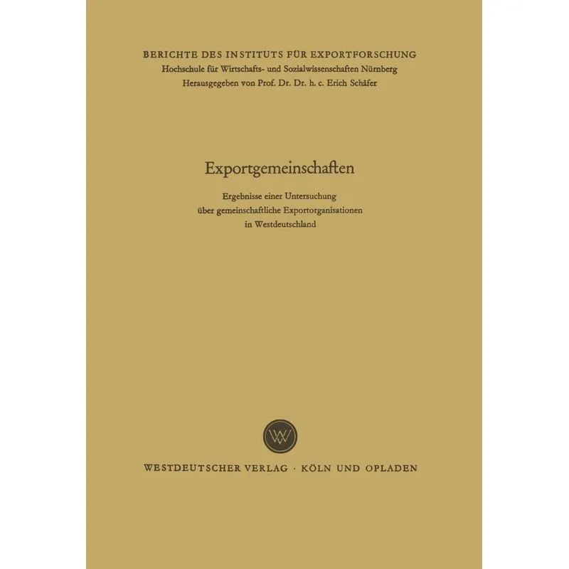 Exportgemeinschaften