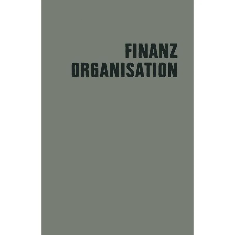 Finanzorganisation