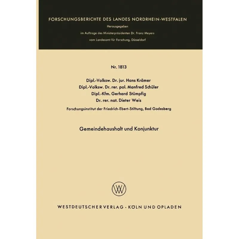 Gemeindehaushalt und Konjunktur