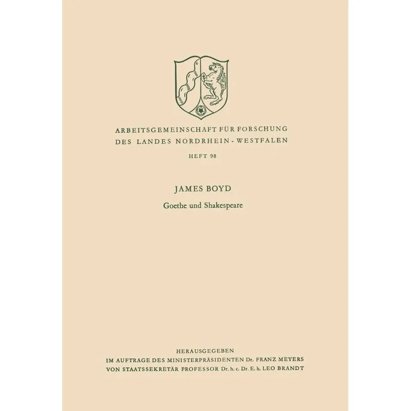 Goethe und Shakespeare