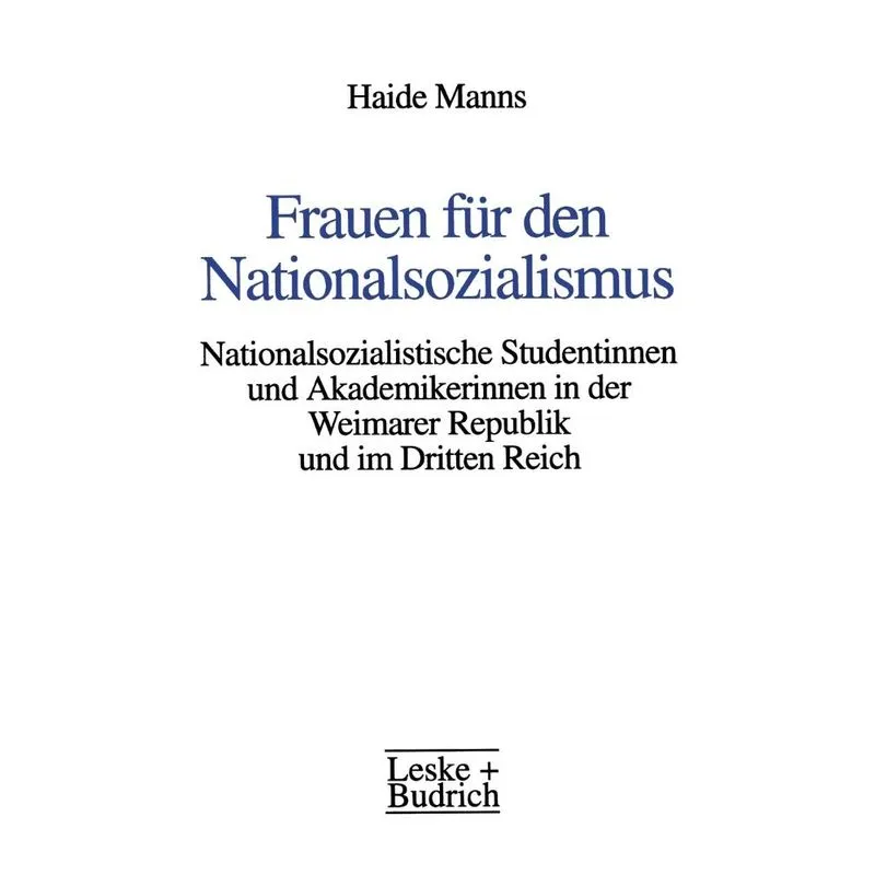 Frauen für den Nationalsozialismus