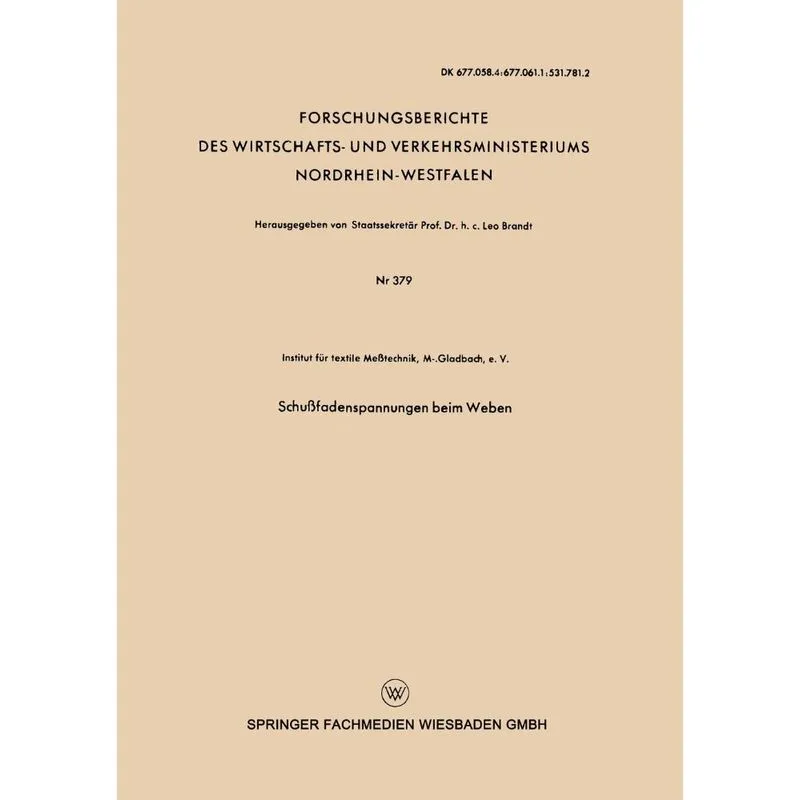 Schussfadenspannungen Beim Weben
