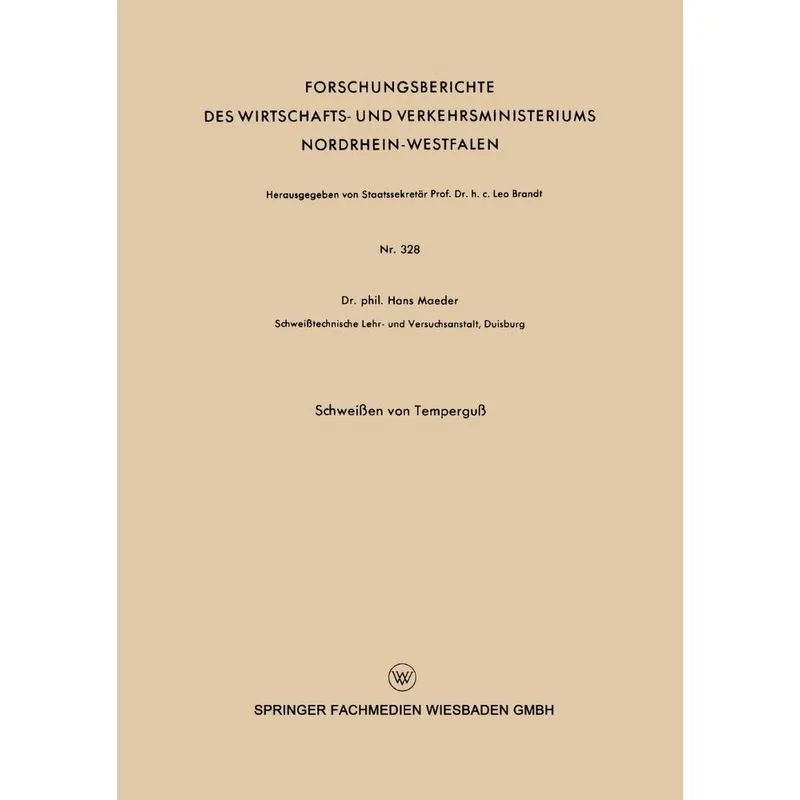 Schweissen Von Temperguss