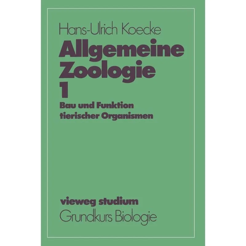Allgemeine Zoologie