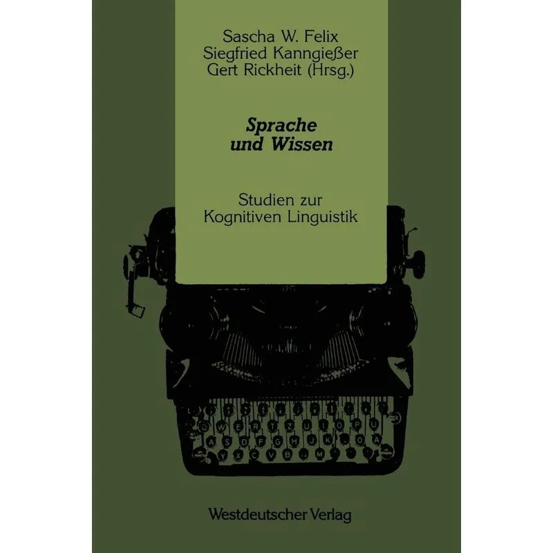 Sprache Und Wissen