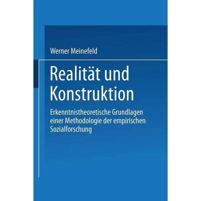 Realität und Konstruktion
