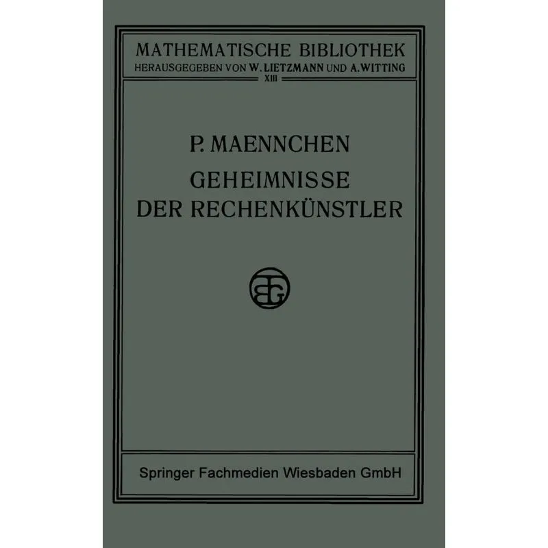 Geheimnisse Der Rechenkunstler