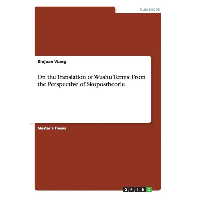 On the Translation of Wushu Terms